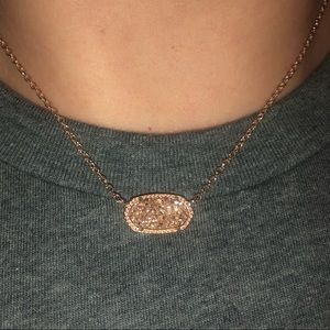 Kendra Scott Rose Gold Elisa Necklace